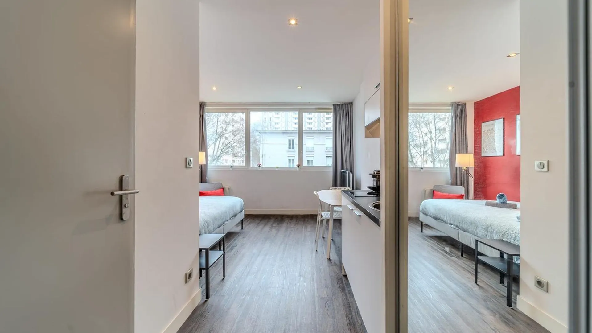 Apartment Studio Proche Tete D'Or 2 Personnes Villeurbanne